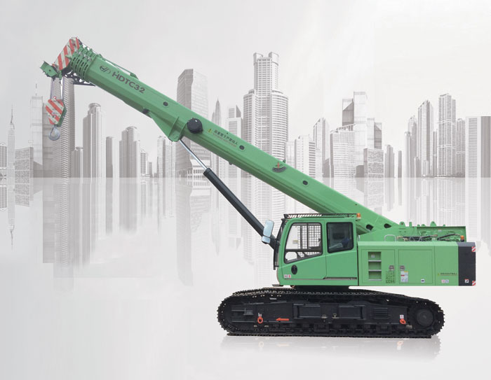 HDTC32 Telescopic Boom Crawler Crane