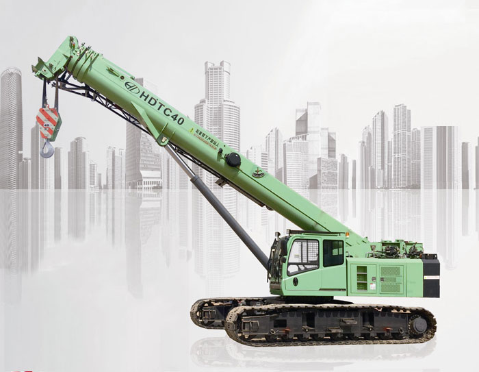 HDTC40 Telescopic Boom Crawler Crane