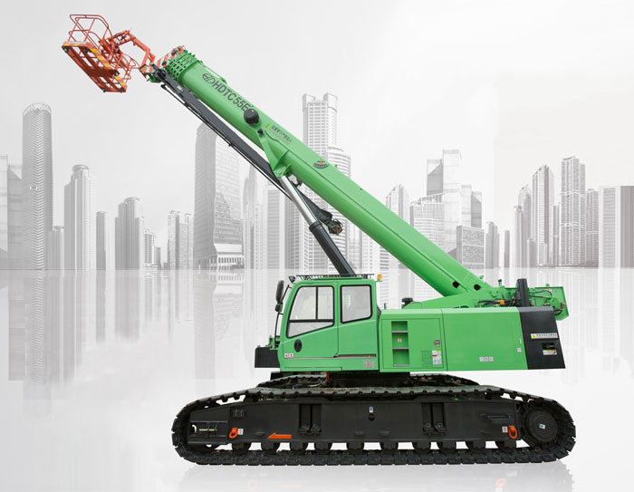 HDTC55E Telescopic Boom Crawler Crane